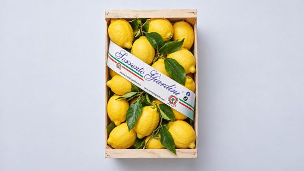 Cassetta in legno di limoni italiani Componi la tua Box di sapori